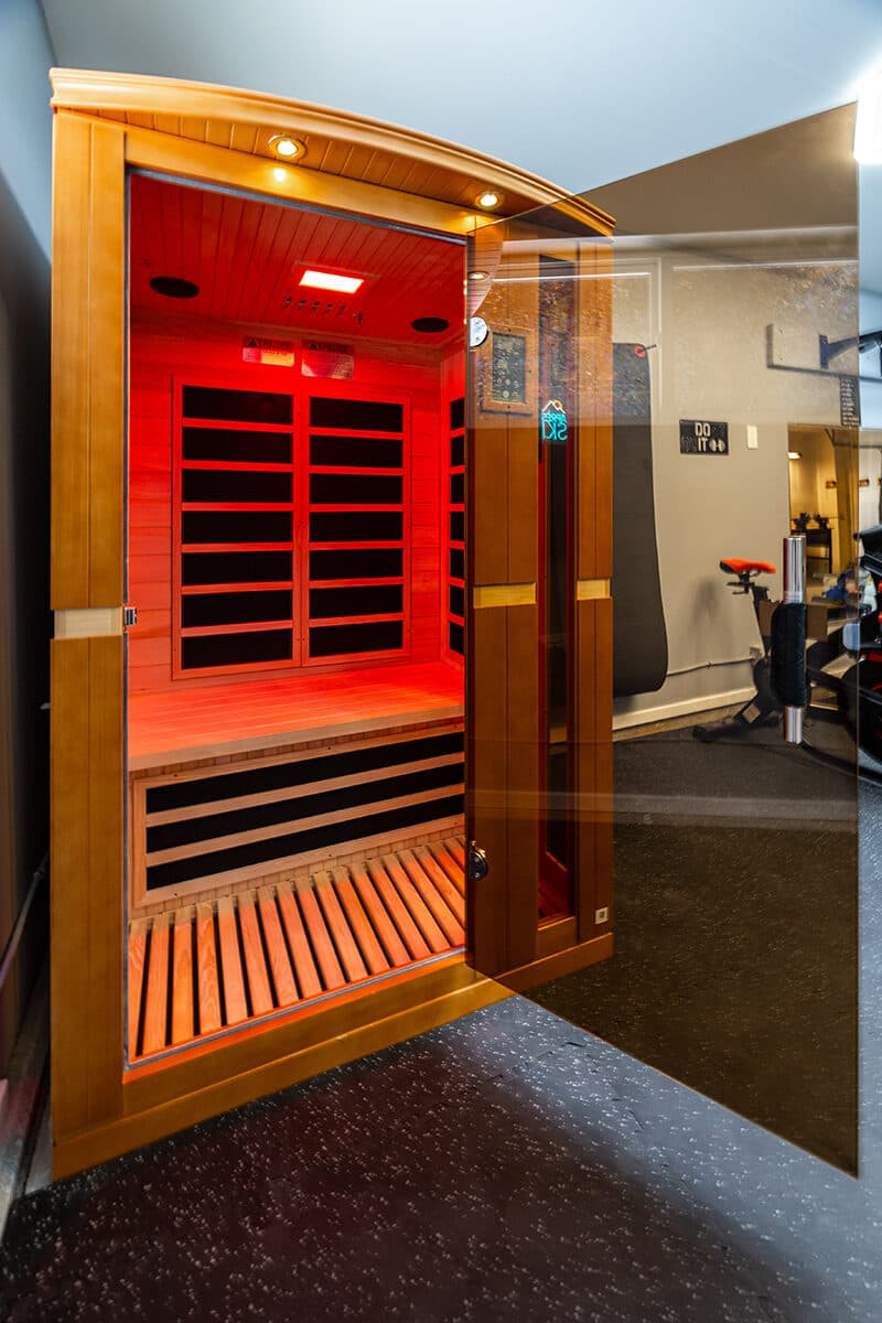Private infrared sauna